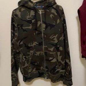 Polo Ralph Lauren Camo FW 016-017 Zip Up Hoodie